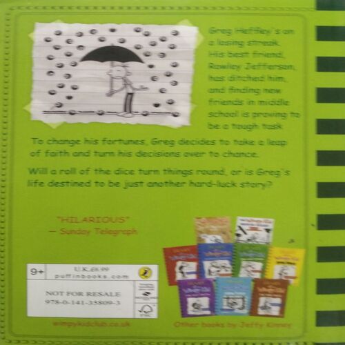Diary Of A Wimpy Kid : Hard Luck (By Jeff Kinney)