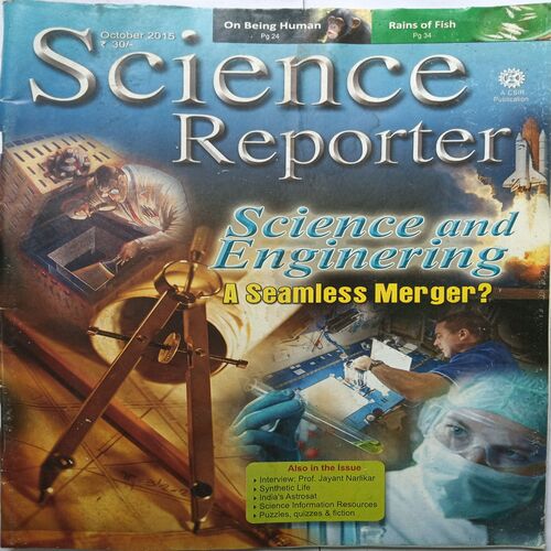 Science Reporter ( October 2015 )