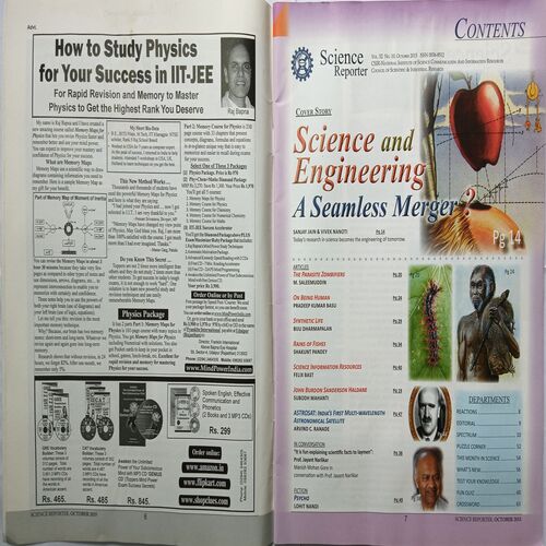 Science Reporter ( October 2015 )