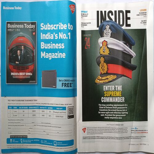 India Today ( September 2, 2019 )
