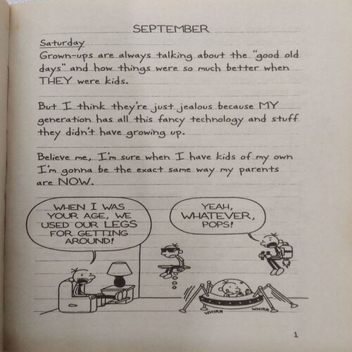 Diary Of A Wimpy Kid : Old School (By Jeff Kinney)