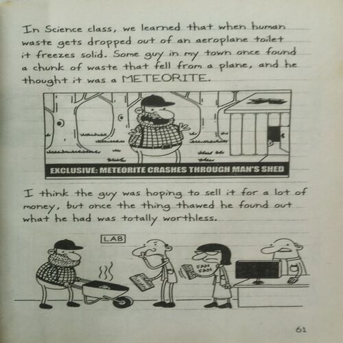 Diary Of A Wimpy Kid : The Getaway (By Jeff Kinney)(Page 1-2 Missing)