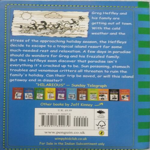 Diary Of A Wimpy Kid : The Getaway (By Jeff Kinney)(Page 1-2 Missing)
