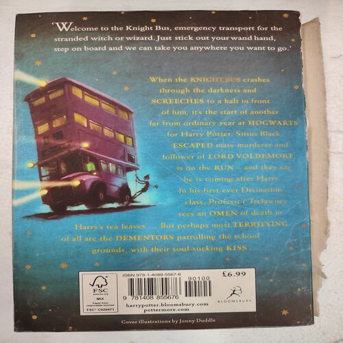 J.K Rowling Harry Potter And The Prisoner Of Azkabar .