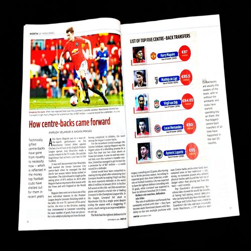 Sportstar ( September 2019 ) .