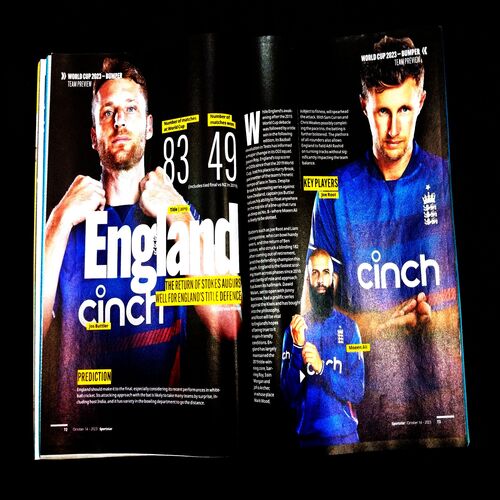 Sportstar ( 14 October 2023 ) Poster missing .