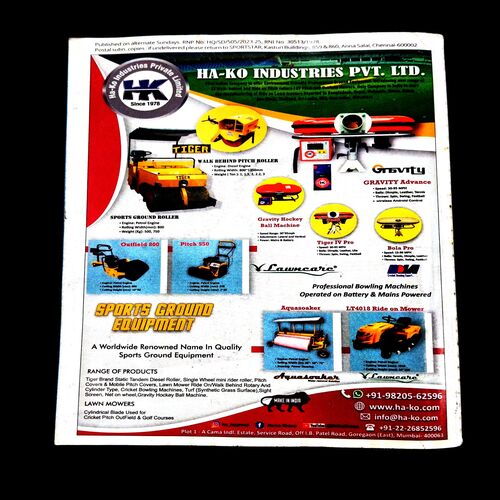 Sportstar ( 14 October 2023 ) Poster missing .