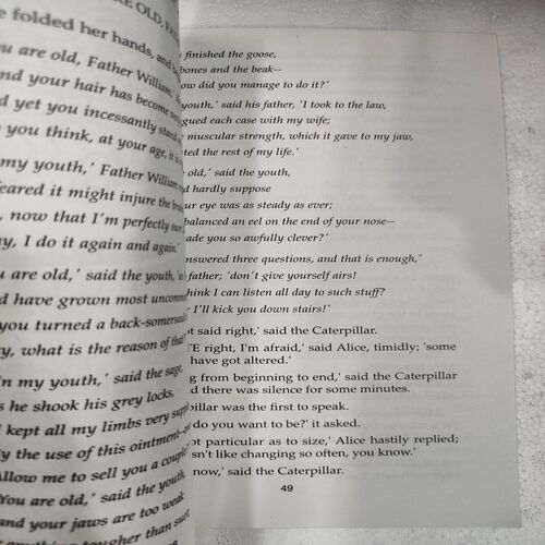 Alice In Wonderland .