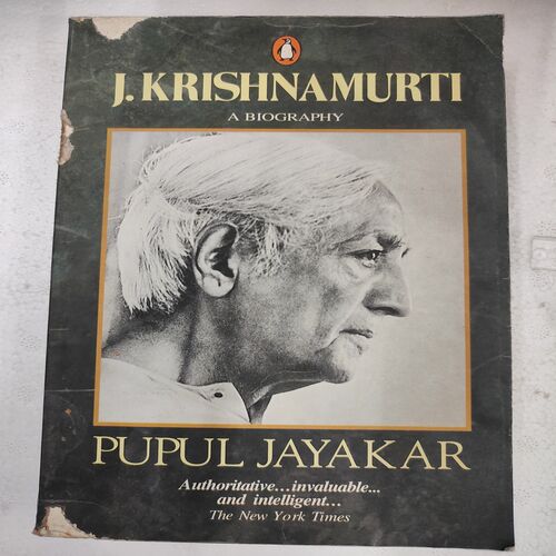 J.K Rishnamurti .