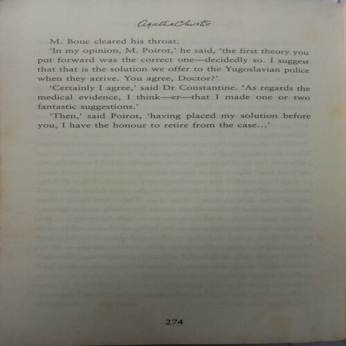 Murder On The Orient Express (By Agatha Christie)