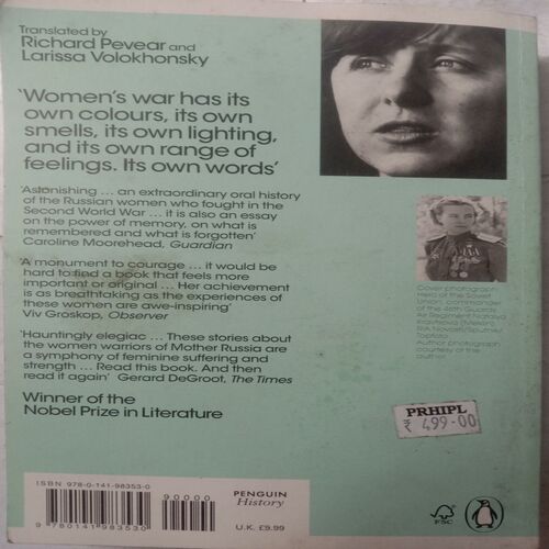 Svetlana Alexievich: The Unwomanly Face Of War