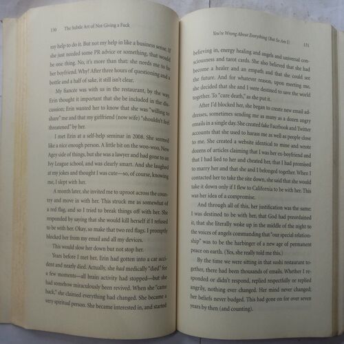 The Subtle Art Of Not Giving A Fuck (By Mark Manson)