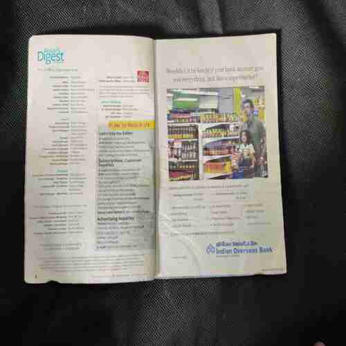 Reader's Digest ( September 2009) Frount cover missing.