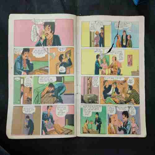 WISH KANYA  (INDRAJAL COMICS) CUT MARK IN ALL PAGES.