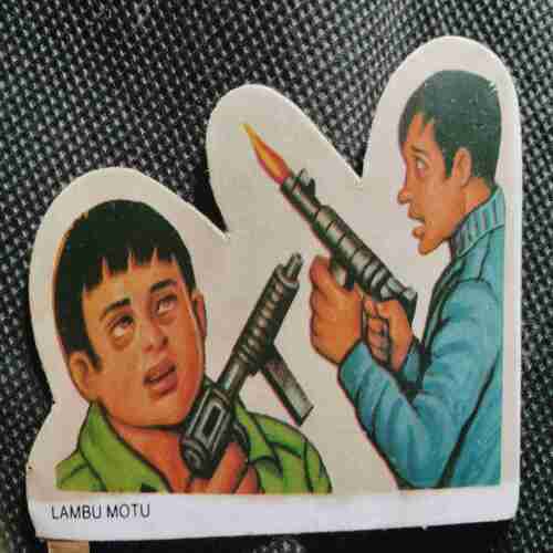 Freebies Stickers (Lambu Motu )