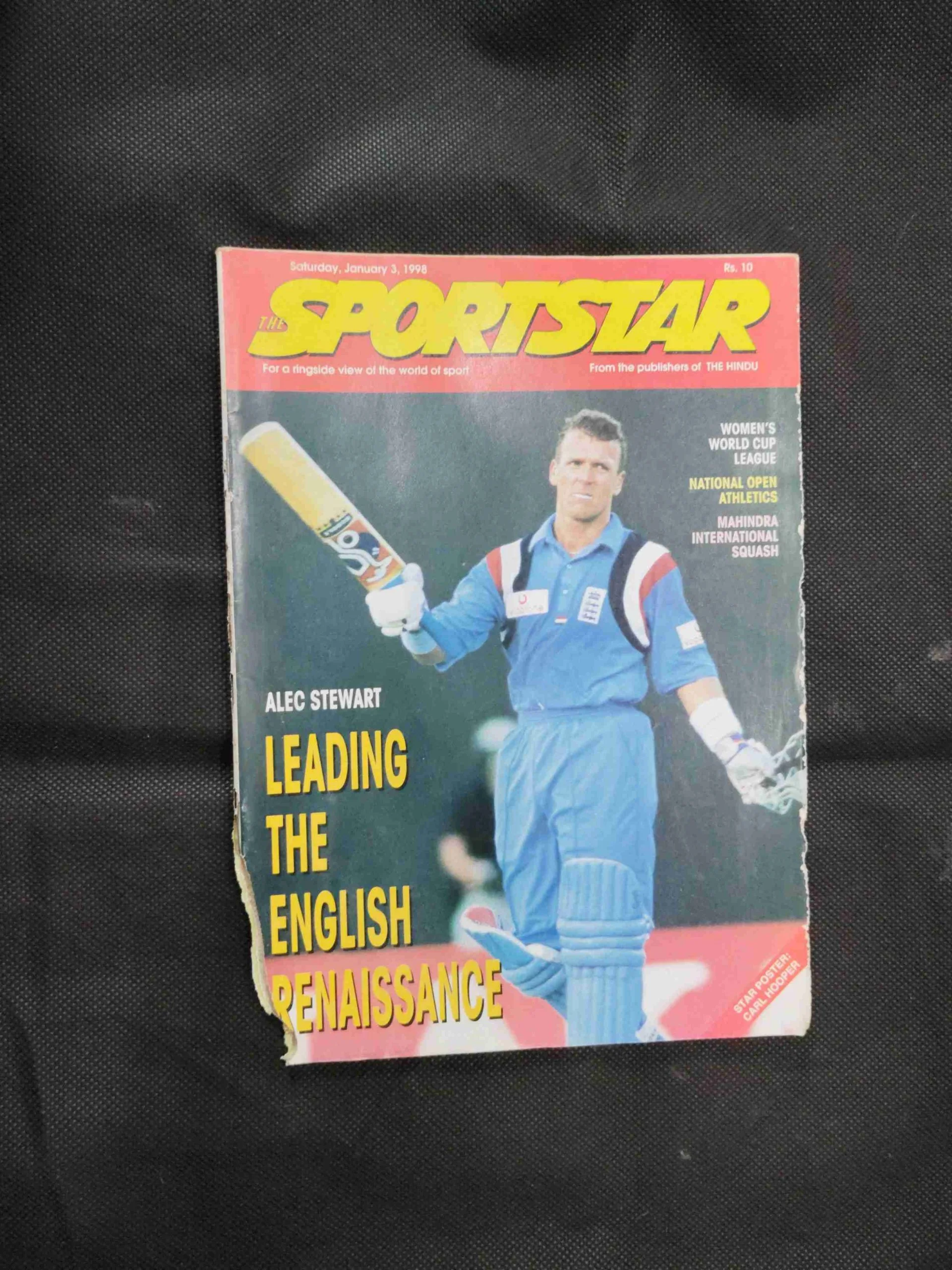 Sportstar ( Jan - 3rd - 1998 ) There are termites on the edges of the book but the story is not damaged.