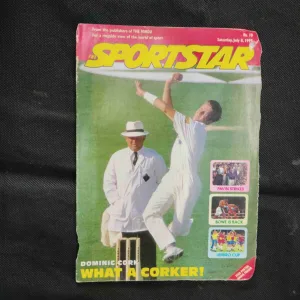 Sportstar ( July  8th 1995 ) There are termites on the edges of the book but the story is not damaged.
