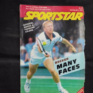 Sportstar ( July 1st 1995 ) There are termites on the edges of the book but the story is not damaged.