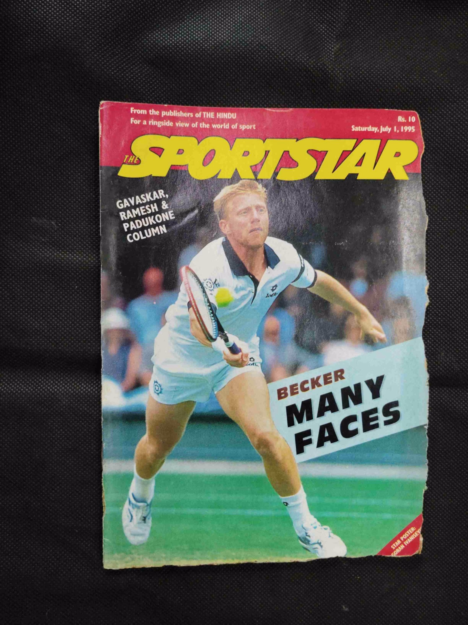 Sportstar ( July 1st 1995 ) There are termites on the edges of the book but the story is not damaged.
