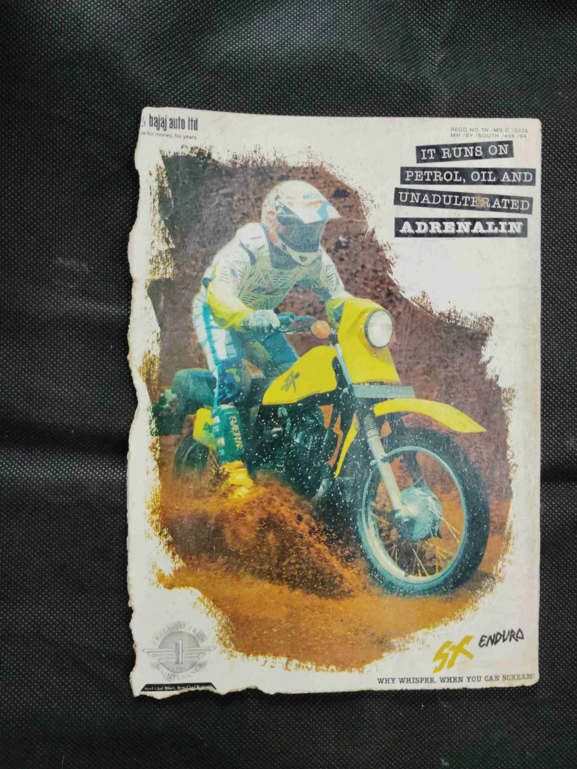 Sportstar ( July 1st 1995 ) There are termites on the edges of the book but the story is not damaged.