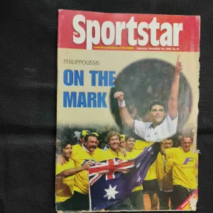 Sportstar ( December 18th 1999 ) There are termites on the edges of the book but the story is not damaged.