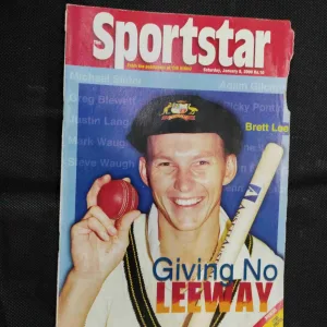 Sportstar ( Junuary 8th 2000 ) There are termites on the edges of the book but the story is not damaged.