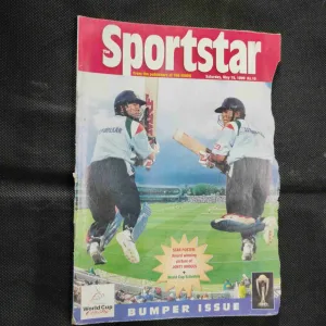 Sportstar ( May 15th 1999 ) There are termites on the edges of the book but the story is not damaged.