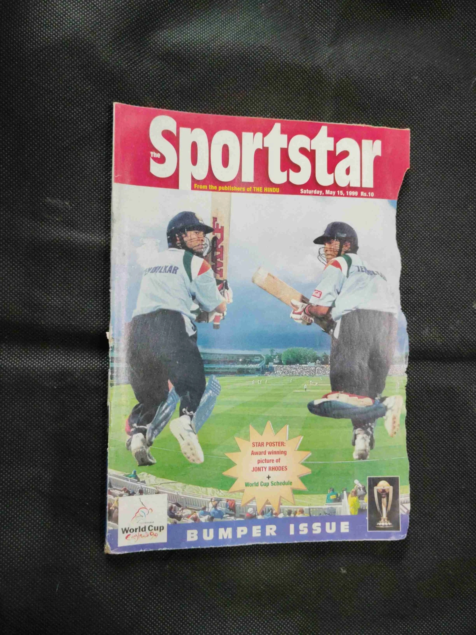 Sportstar ( May 15th 1999 ) There are termites on the edges of the book but the story is not damaged.