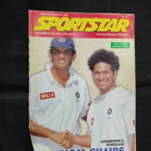 Sportstar ( January 17th 1998 ) There are termites on the edges of the book but the story is not damaged.