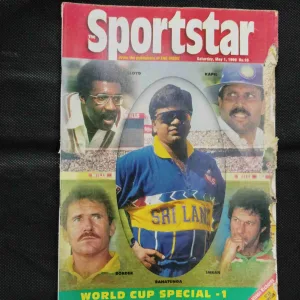 Sportstar ( May 1st 1999 ) There are termites on the edges of the book but the story is not damaged.