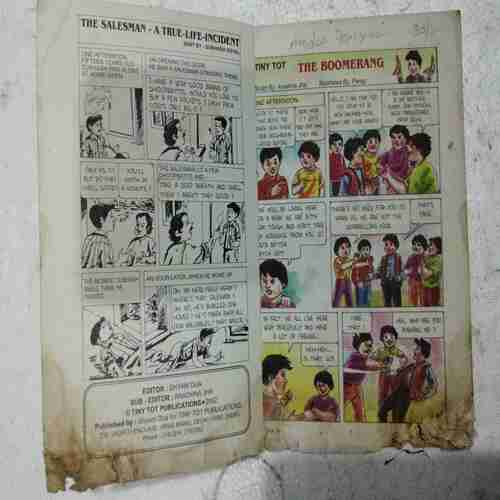 Tiny Tot Digest ( Vol.5 , Book Little Damage ,Page no.  35 to 38 cut  )