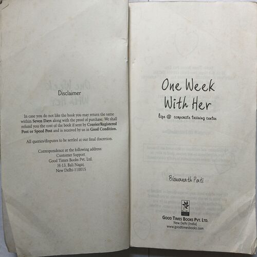 One Week With Her ( Biswanath Pati )