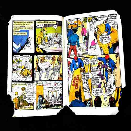 Jail Breaker - Inspector Steel ( Bottom side both corner damage and story damage also ) .