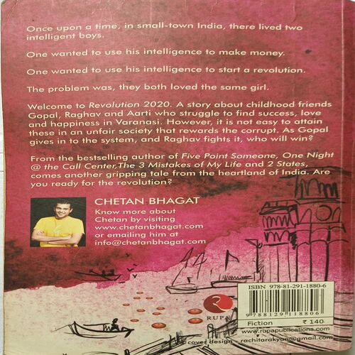 Revolution 2020 ( By Chetan Bhagat )