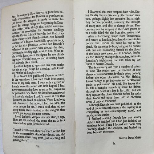 Dracula ( By Bram Stoker )