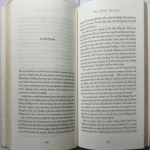 The Kite Runner ( Khaled Hossen )