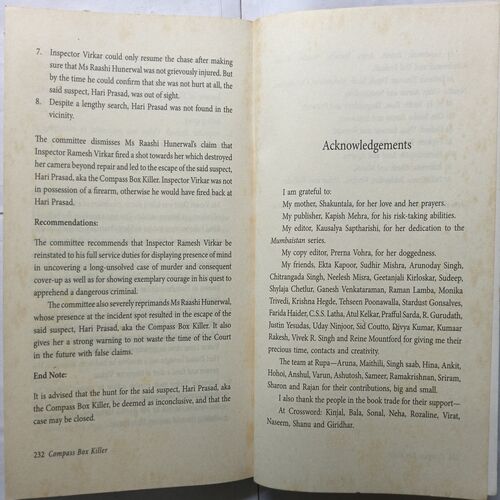 Compass Box Killer ( By Piyush Jha )