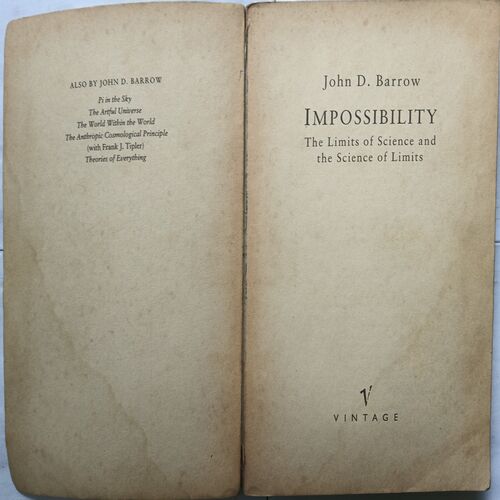Impossibility ( By John D. Barrow )