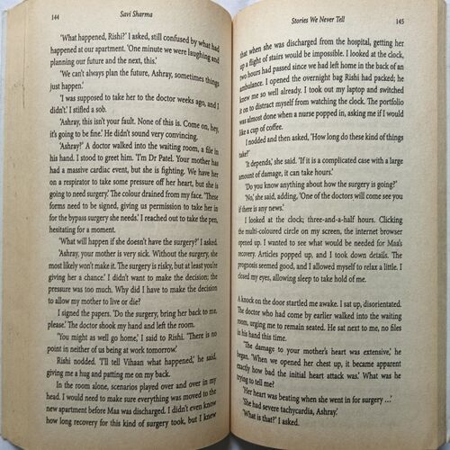 Stories We Never Tell ( Savi Sharma )