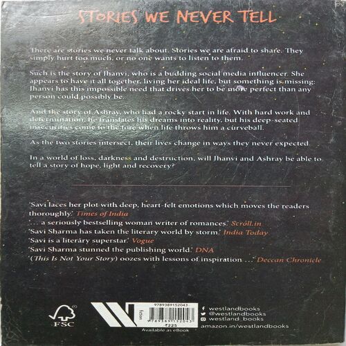 Stories We Never Tell ( Savi Sharma )