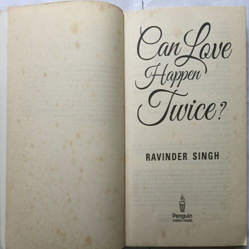 Can Love Happen Twice ( Ravinder Singh )
