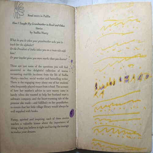 Grandma's Bag Of Stories ( By Sudha Murty )