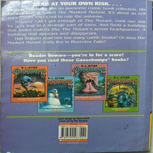 Attack Of The Mutant ( By R. l. Stine )