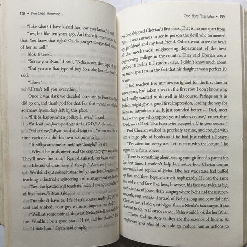 Five Point Someone ( By Chetan Bhagat )
