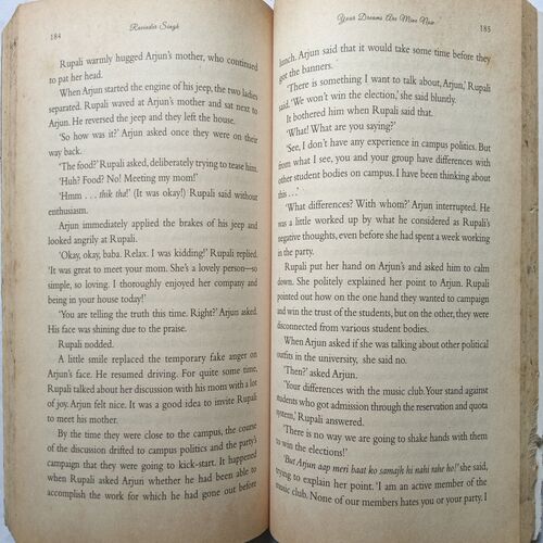 Your Dreams Are Mine Now ( By Ravinder Singh )