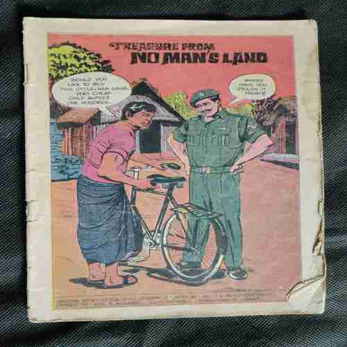 Treasure From No Man's Land (Coverless , Few Page Cut or Damage )