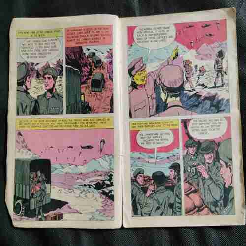 Treasure From No Man's Land (Coverless , Few Page Cut or Damage )