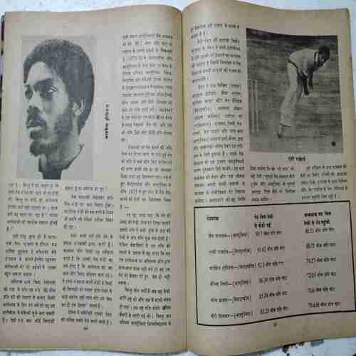 Cricket Samrat (February 1979) (Page no 63 to 66 , 21,13 Missing )