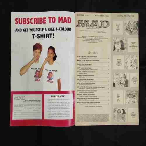 MAD (NO-319 NOVEMBER-1988)