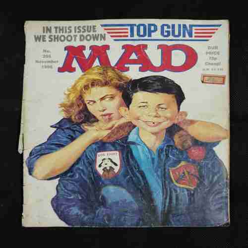 MAD (NO-295 NOVEMBER-1986) (BACK COVER BIG CUT)